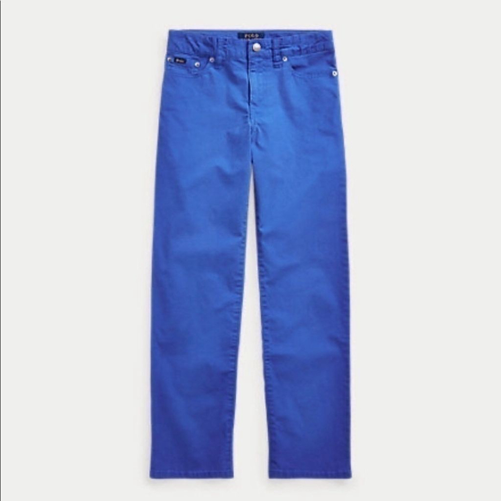 Polo Ralph Lauren Boys Varick Slim Stretch Pant Size 12 NEW